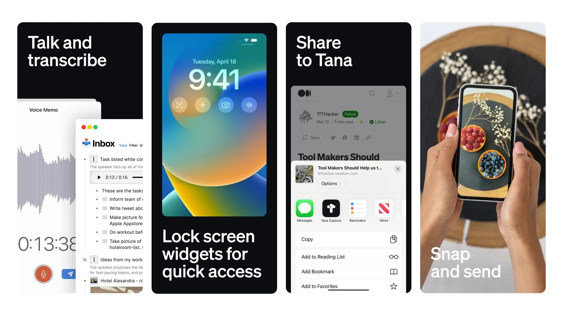 What is Tana? 9 outstanding features of Tana note-taking app