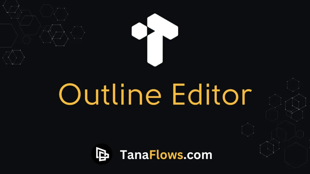 Outline editor